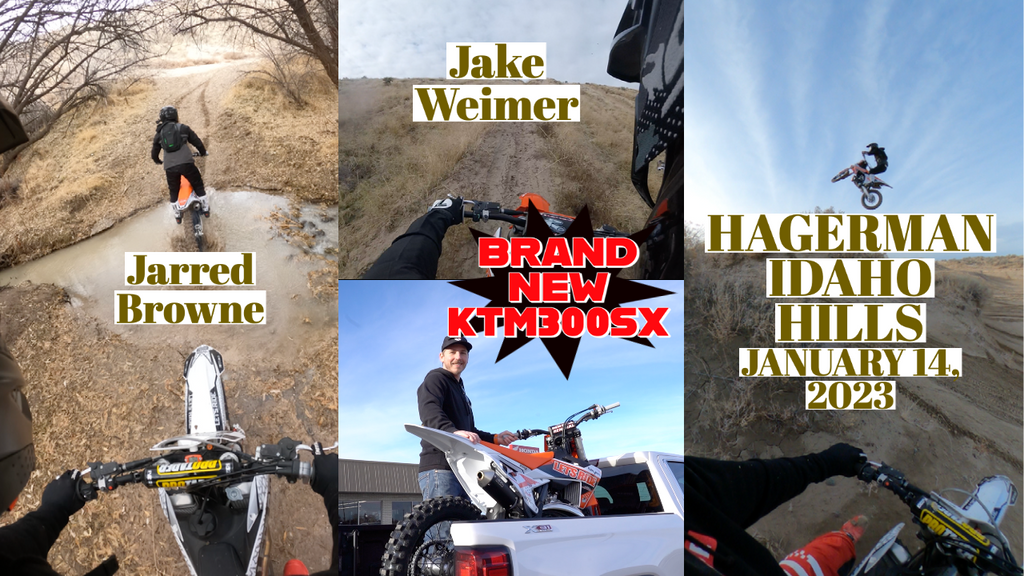 Ride Along Vlog: Jake Weimer & Jarred Browne Shred Hagerman Idaho