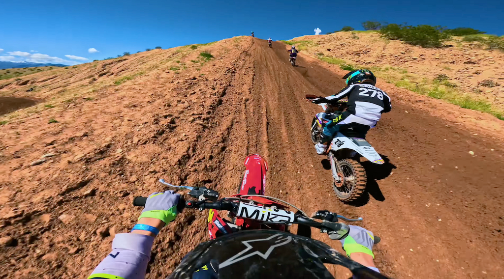 GoPro: Dannyn Reed Letting His SUPERMINI EAT Around Mesquite Mx During The 2024 World Mini GP