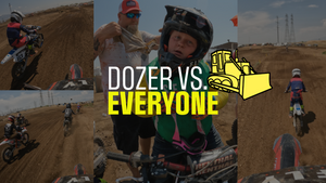 BATTLING A DOZER | GoPro Onboard 85cc Ripper Tyke "Dozer" Taylor | OCA MX CHAMPS Rd. 2