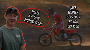 "That's a F*CKIN Motorcycle" - 2010 West Coast Sx Champ Jake Weimer Gets 2025 Honda CRF450R