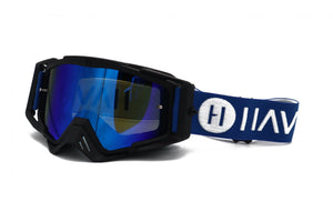 HAVOC RACING ELITE GOGGLE - AZURE