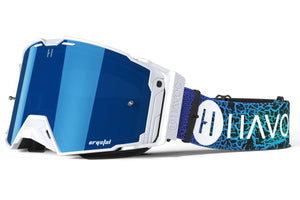 HAVOC RACING HELIOS GOGGLE - BLUE DRAGON