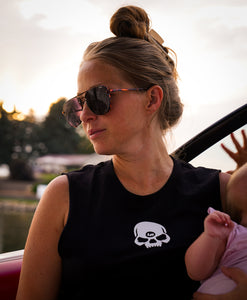 LETSRIDECO. Womens Skull Tank Top