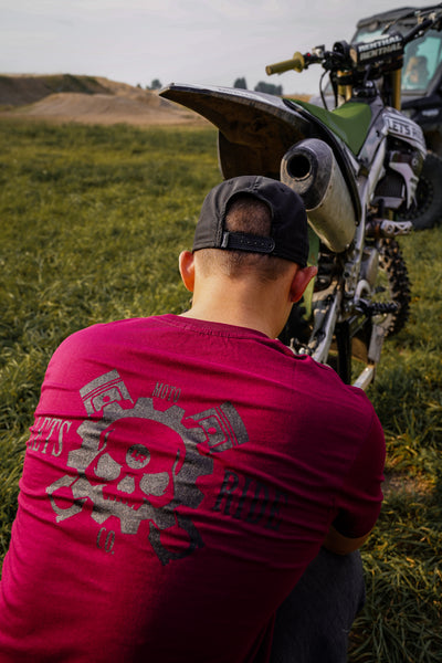 LETSRIDECO. Adult Skull T - Shirt