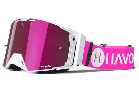 HAVOC RACING HELIOS GOGGLE - FLAMINGO