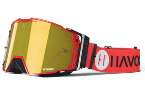 HAVOC RACING HELIOS GOGGLE - HELLFIRE