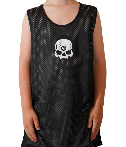 LETSRIDECO. Youth Skull Reversible Mesh Jersey